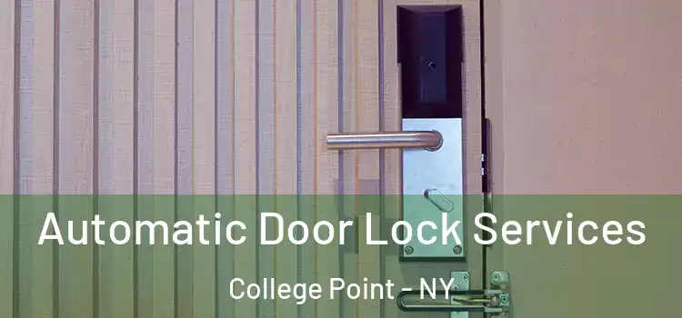  Automatic Door Lock Services College Point - NY