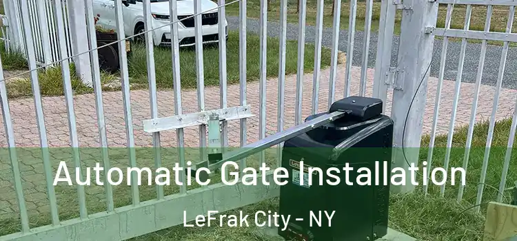 Automatic Gate Installation LeFrak City - NY