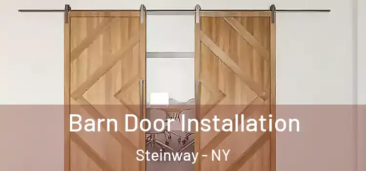  Barn Door Installation Steinway - NY