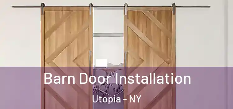  Barn Door Installation Utopia - NY