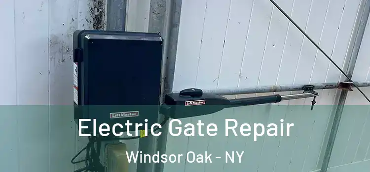 Electric Gate Repair Windsor Oak - NY