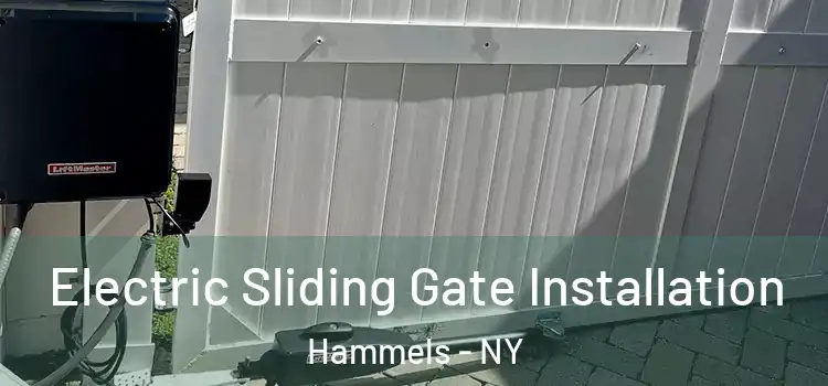 Electric Sliding Gate Installation Hammels - NY