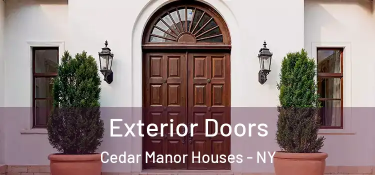 Exterior Doors Cedar Manor Houses - NY