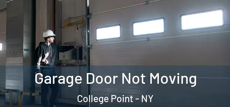  Garage Door Not Moving College Point - NY