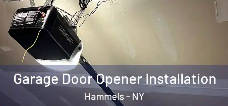  Garage Door Opener Installation Hammels - NY