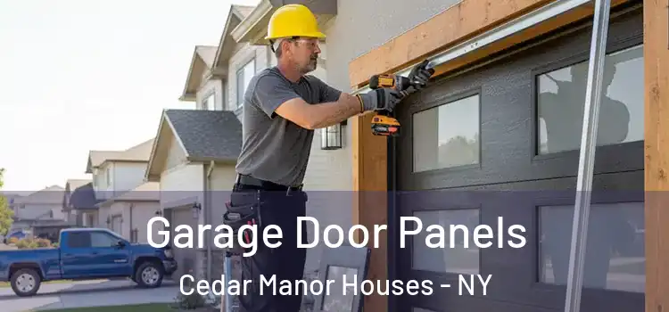  Garage Door Panels Cedar Manor Houses - NY