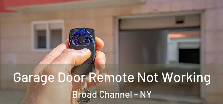  Garage Door Remote Not Working Broad Channel - NY