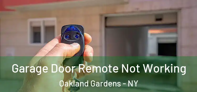  Garage Door Remote Not Working Oakland Gardens - NY