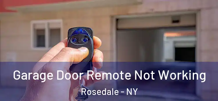  Garage Door Remote Not Working Rosedale - NY