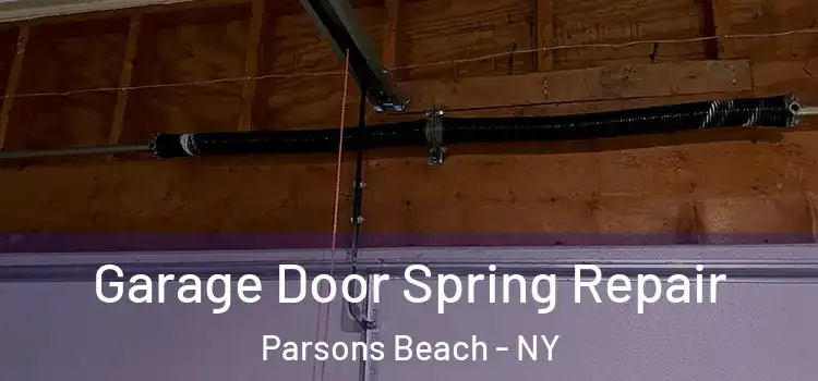  Garage Door Spring Repair Parsons Beach - NY