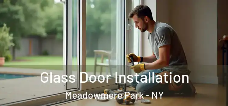  Glass Door Installation Meadowmere Park - NY