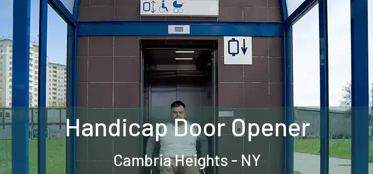 Handicap Door Opener Cambria Heights - NY