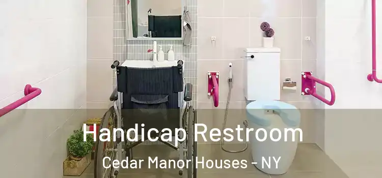 Handicap Restroom Cedar Manor Houses - NY