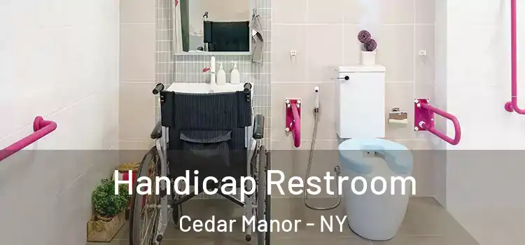 Handicap Restroom Cedar Manor - NY