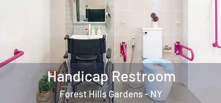 Handicap Restroom Forest Hills Gardens - NY