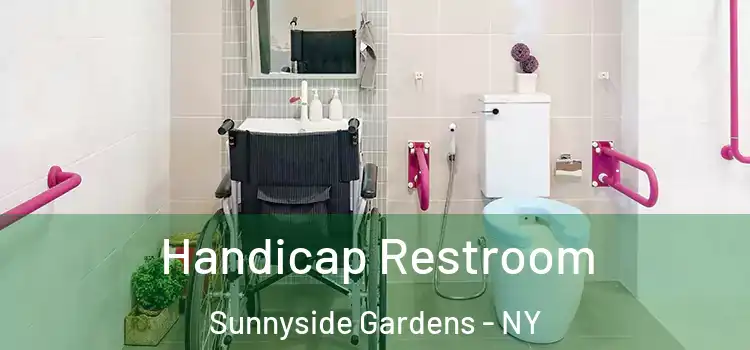 Handicap Restroom Sunnyside Gardens - NY