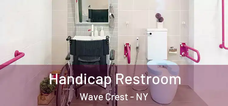 Handicap Restroom Wave Crest - NY