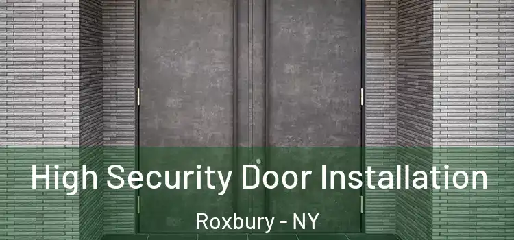 High Security Door Installation Roxbury - NY