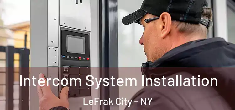 Intercom System Installation LeFrak City - NY