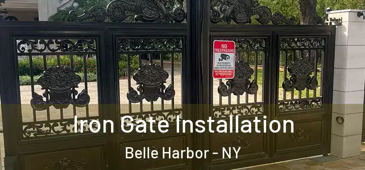 Iron Gate Installation Belle Harbor - NY