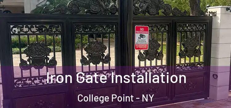 Iron Gate Installation College Point - NY