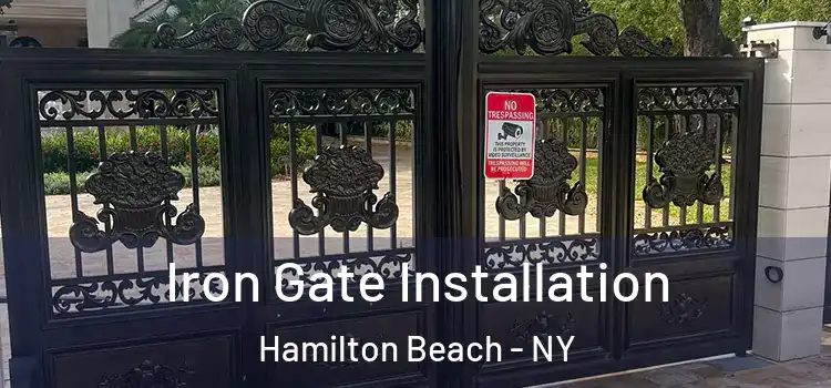 Iron Gate Installation Hamilton Beach - NY