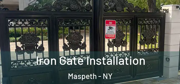  Iron Gate Installation Maspeth - NY