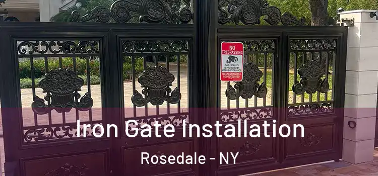 Iron Gate Installation Rosedale - NY
