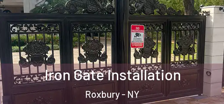 Iron Gate Installation Roxbury - NY