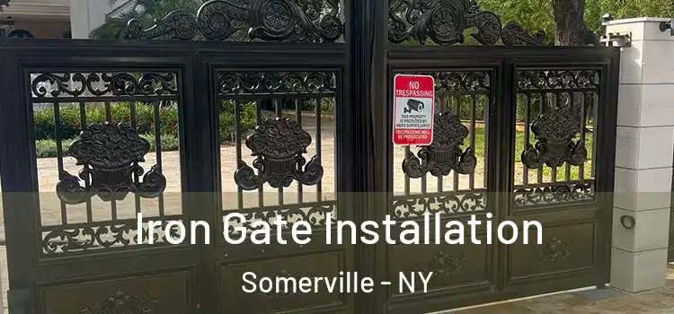  Iron Gate Installation Somerville - NY