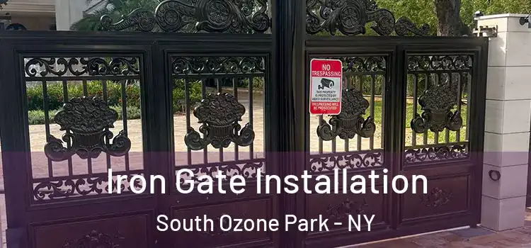 Iron Gate Installation South Ozone Park - NY