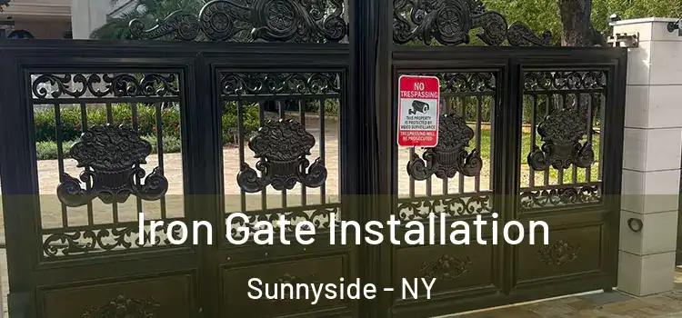 Iron Gate Installation Sunnyside - NY