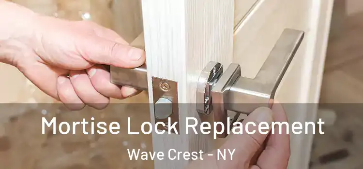  Mortise Lock Replacement Wave Crest - NY