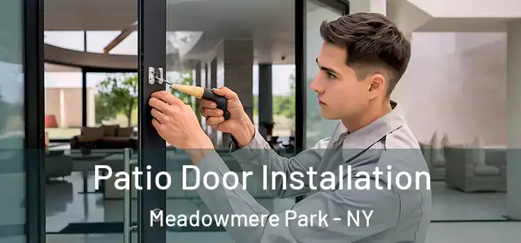Patio Door Installation Meadowmere Park - NY