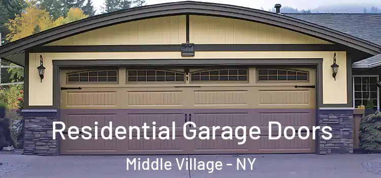  Residential Garage Doors Middle Village - NY