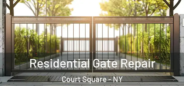 Residential Gate Repair Court Square - NY