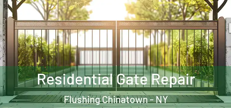 Residential Gate Repair Flushing Chinatown - NY