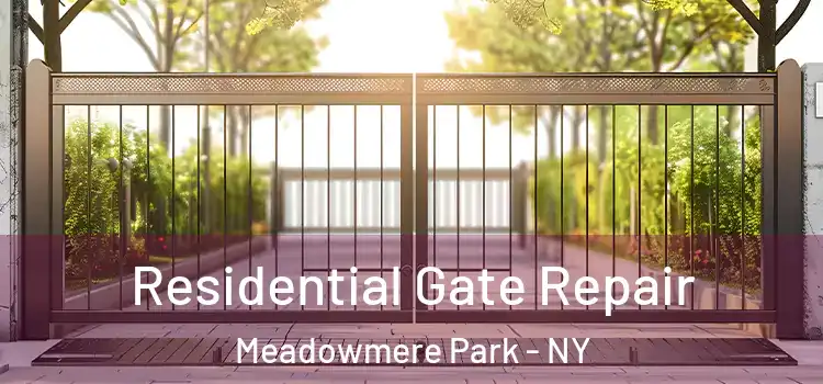 Residential Gate Repair Meadowmere Park - NY