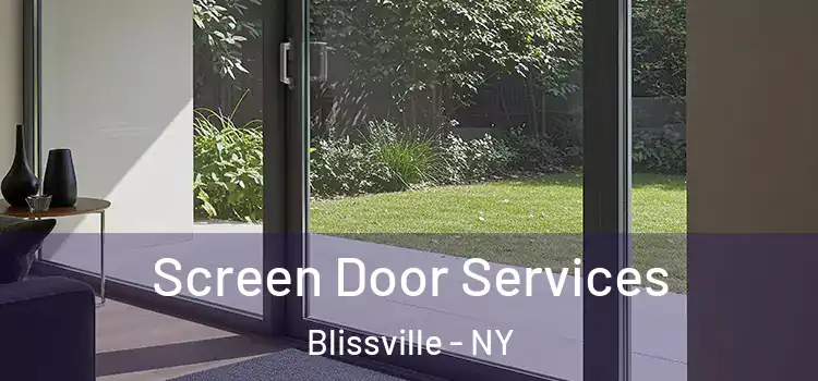 Screen Door Services Blissville - NY