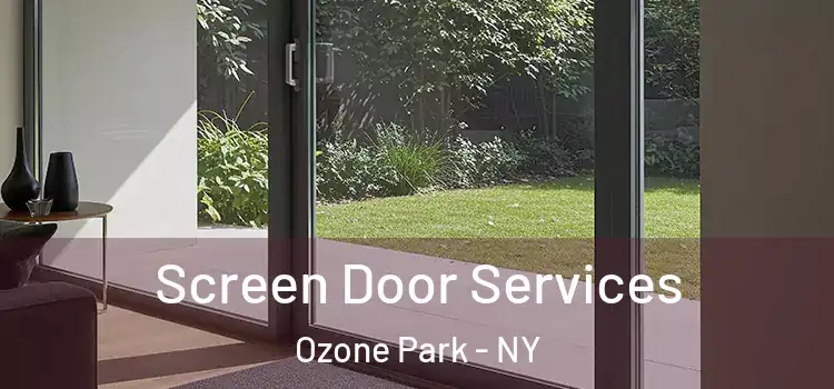  Screen Door Services Ozone Park - NY