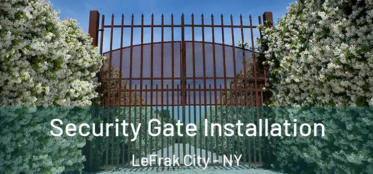 Security Gate Installation LeFrak City - NY