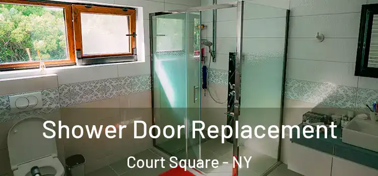 Shower Door Replacement Court Square - NY