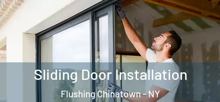  Sliding Door Installation Flushing Chinatown - NY