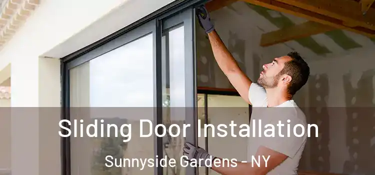 Sliding Door Installation Sunnyside Gardens - NY