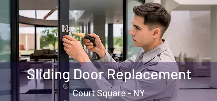 Sliding Door Replacement Court Square - NY