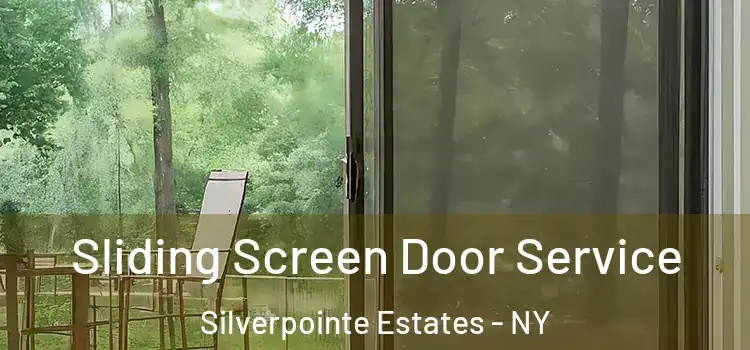 Sliding Screen Door Service Silverpointe Estates - NY