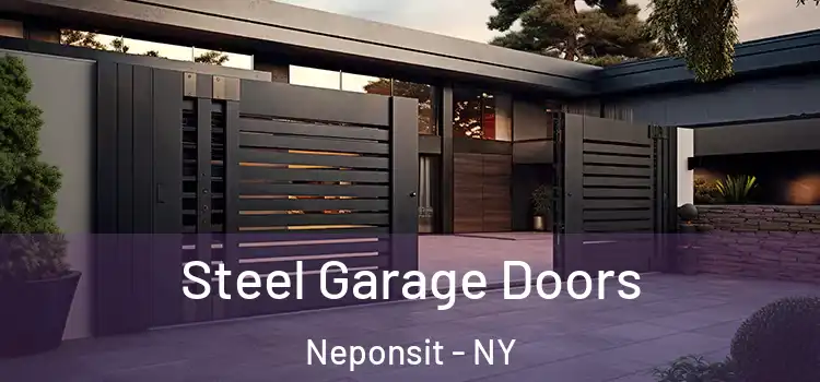  Steel Garage Doors Neponsit - NY