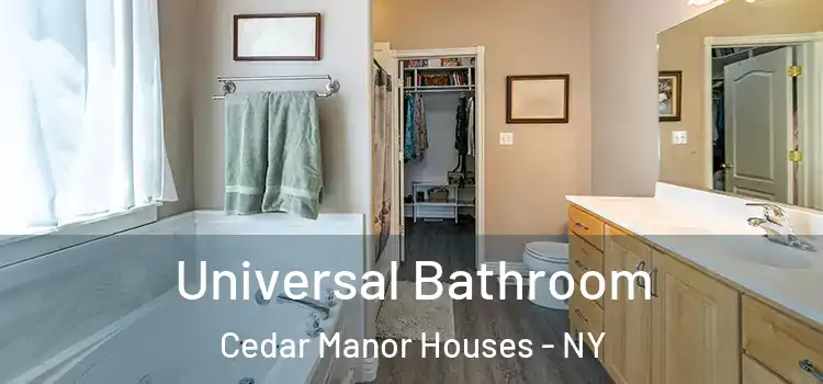 Universal Bathroom Cedar Manor Houses - NY