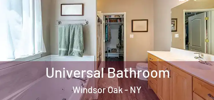  Universal Bathroom Windsor Oak - NY
