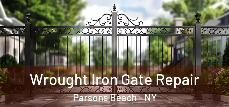 Wrought Iron Gate Repair Parsons Beach - NY